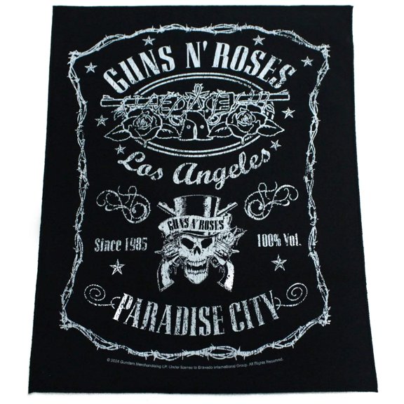 Guns N' Roses Paradise City Back Patch