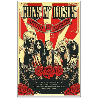 Classic Rock Band Posters