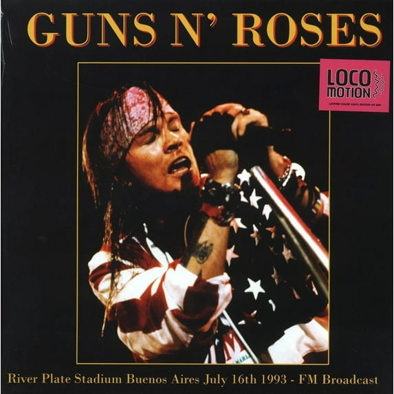 Guns N' Roses - River Plate Stadium Buenos Aires July 16th 1993 FM Broadcast - LP