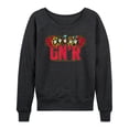 thumbnail image 1 of Guns N' Roses - Rock Music Band - Band Member Heads - Women's French Terry Pullover Sweatshirt, 1 of 4