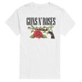 thumbnail image 1 of Guns N' Roses - Rock Music Band - Distressed Rose - Men's Short Sleeve Graphic T-Shirt, 1 of 3