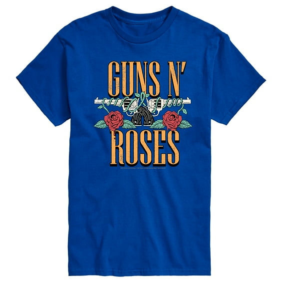 Guns N' Roses - Rock Music Band - Sketched Logo - Men's Short Sleeve Graphic T-Shirt