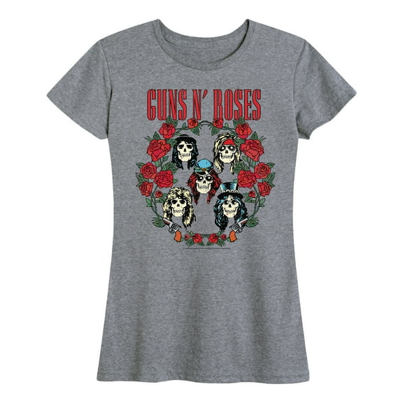 Guns N' Roses - Rose Frame - Women's Short Sleeve Graphic T-Shirt