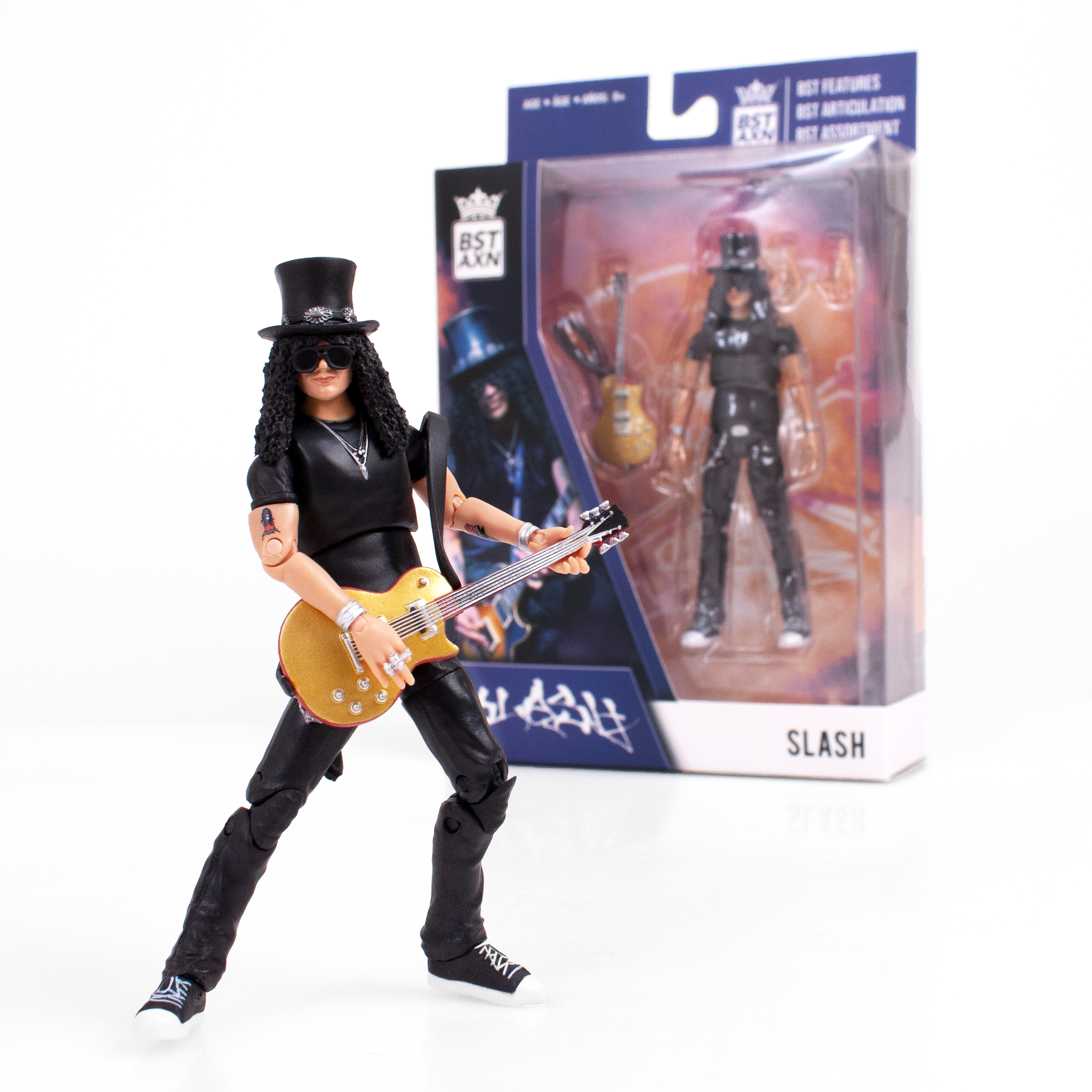 Guns N Roses Slash - The Loyal Subjects BST AXN 5" Action Figure - image 1 of 5