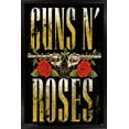 thumbnail image 1 of Guns N' Roses - Stacked Logo Wall Poster, 14.725" x 22.375", Framed, 1 of 5