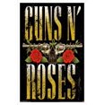thumbnail image 1 of Guns N' Roses - Stacked Logo Wall Poster, 14.725" x 22.375", Framed, 1 of 5
