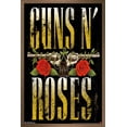 thumbnail image 1 of Guns N' Roses - Stacked Logo Wall Poster, 22.375" x 34", Framed, 1 of 3