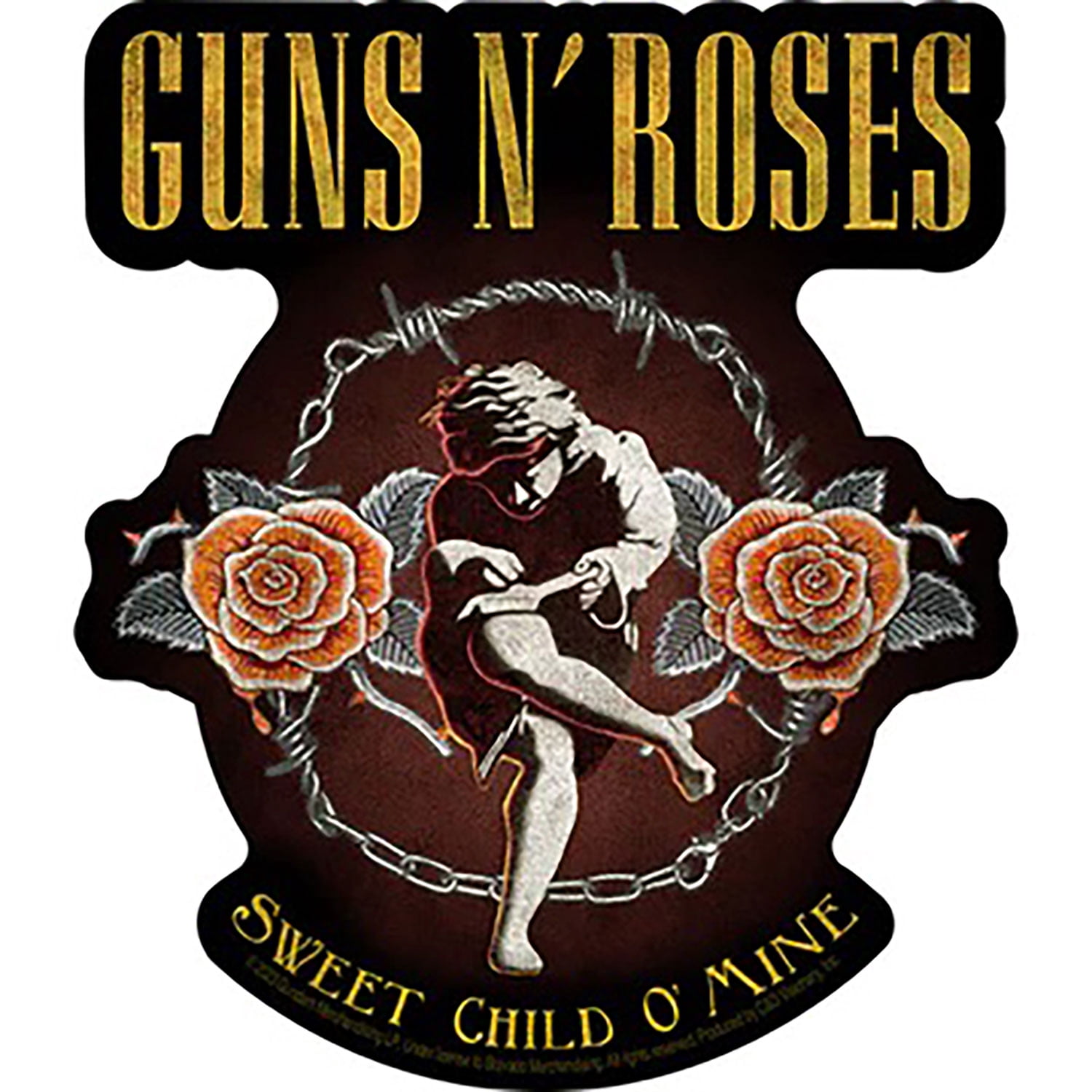 Guns N Roses Sticker - Walmart.com