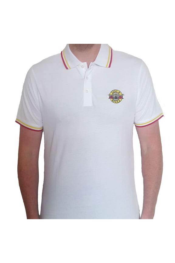 Guns N' Roses Unisex Polo Shirt Classic Logo (Large)