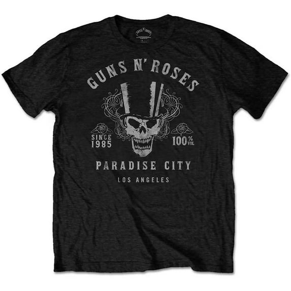 Guns N' Roses Unisex T-Shirt 100% Volume (Small)