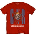 thumbnail image 1 of Guns N' Roses Unisex T-Shirt Bandana Skull (Small), 1 of 3