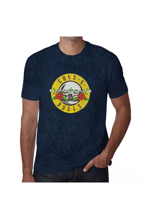 Guns N' Roses Unisex T-Shirt Classic Logo (Wash Collection) (Medium)