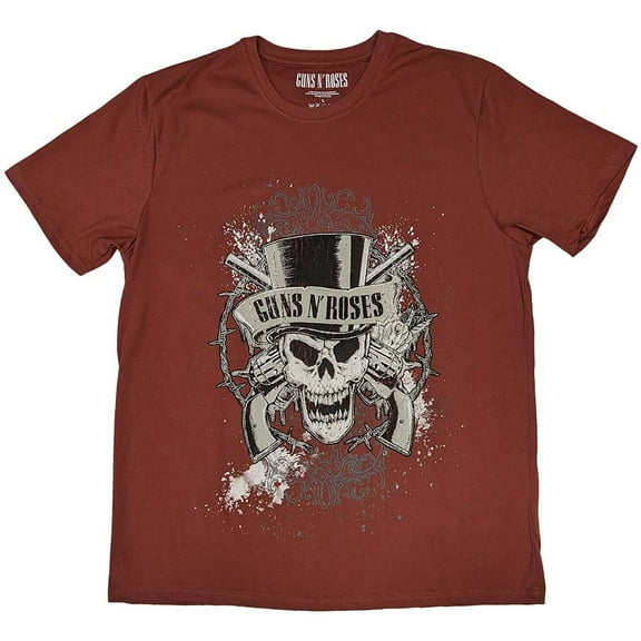 Guns N' Roses Unisex T-Shirt: Faded Skull (X-Large)