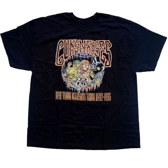 Guns N' Roses Unisex T-Shirt Illusion Monsters (Small)