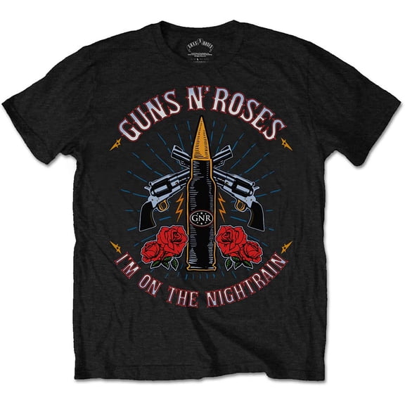 Guns N' Roses Unisex T-Shirt Night Train (Medium)