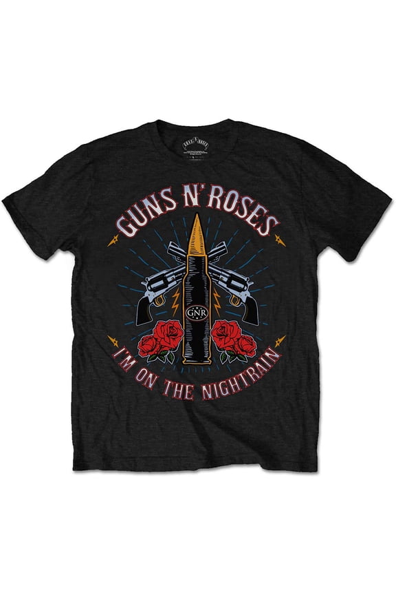 Guns N' Roses Unisex T-Shirt Night Train (Small)