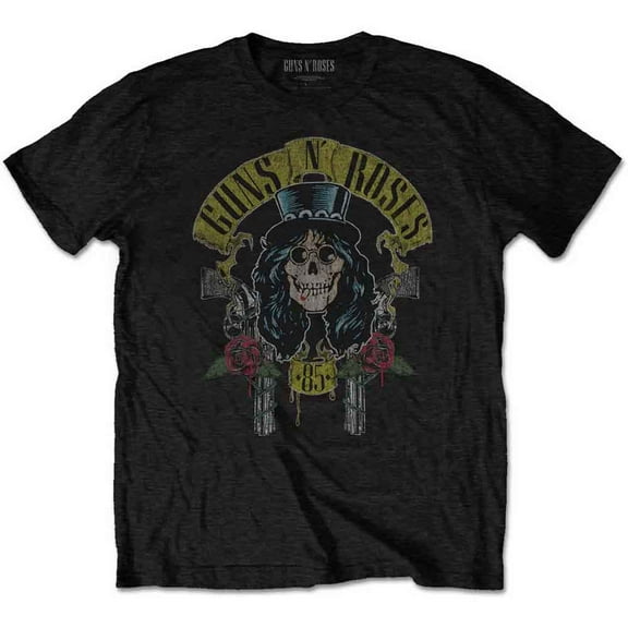 Guns N' Roses Unisex T-Shirt Slash 85 (Small)