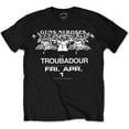 thumbnail image 1 of Guns N' Roses Unisex T-Shirt: Troubadour Flyer, 1 of 3