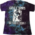 thumbnail image 1 of Guns N' Roses Unisex T-Shirt Use Your Illusion Monochrome (Wash Collection) (Small), 1 of 3