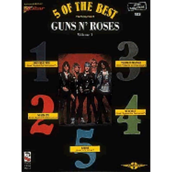 Pre-Owned Guns N' Roses - 5 of the Best - Vol. 1* (Paperback) 0895245663 9780895245663