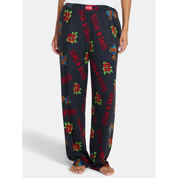 Guns N Roses Women's and Women's Plus Sleep Pants, Sizes S-3X