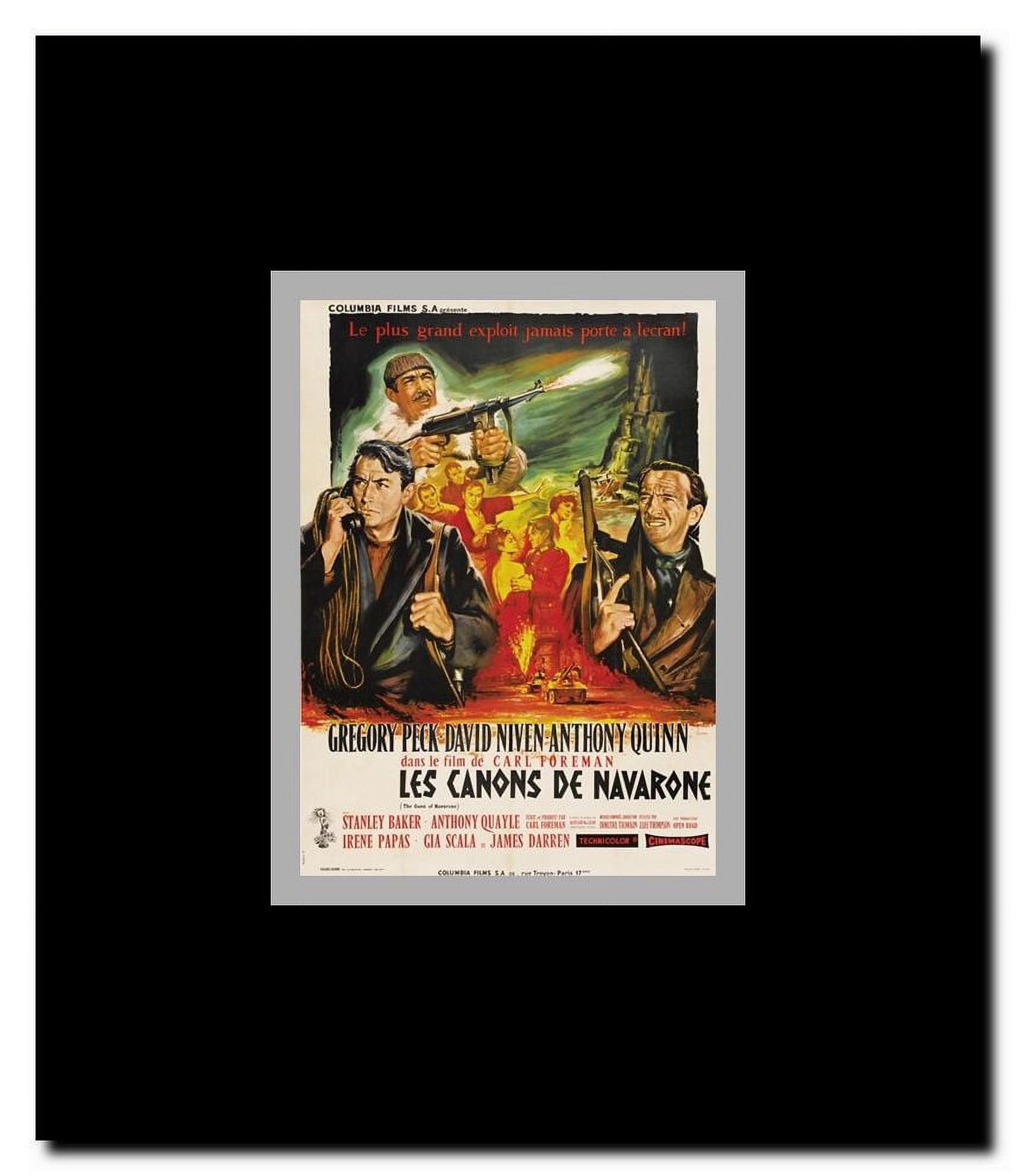 Guns of Navarone Framed Movie Poster