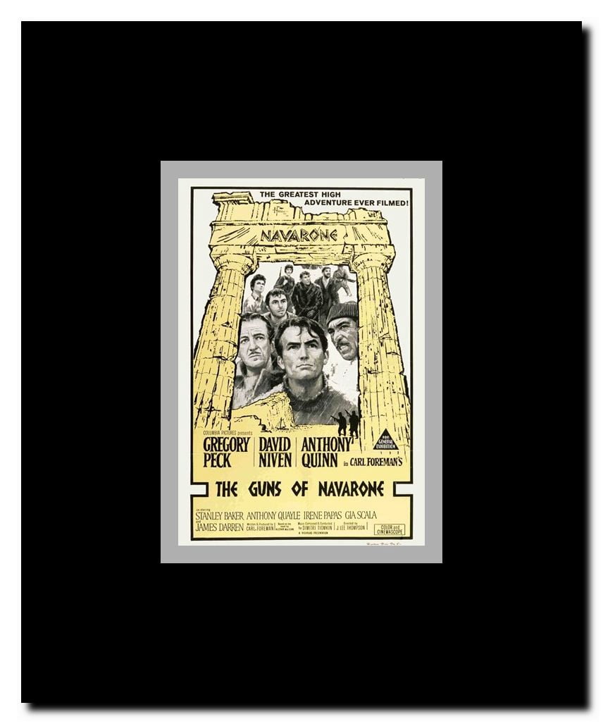 Guns of Navarone Framed Movie Poster