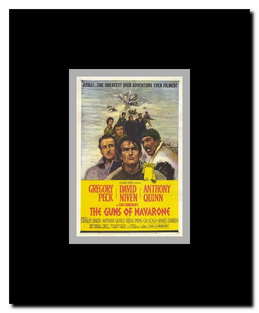 Guns of Navarone Framed Movie Poster