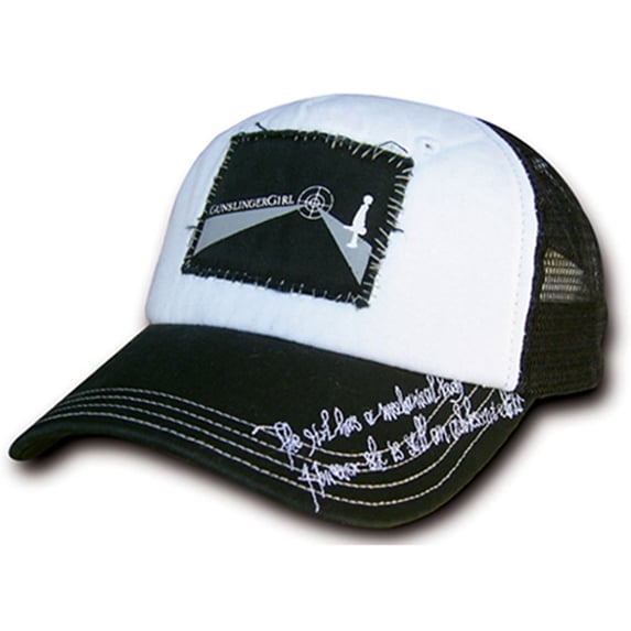 Gunslinger Men's Girl Anime Trucker Cap