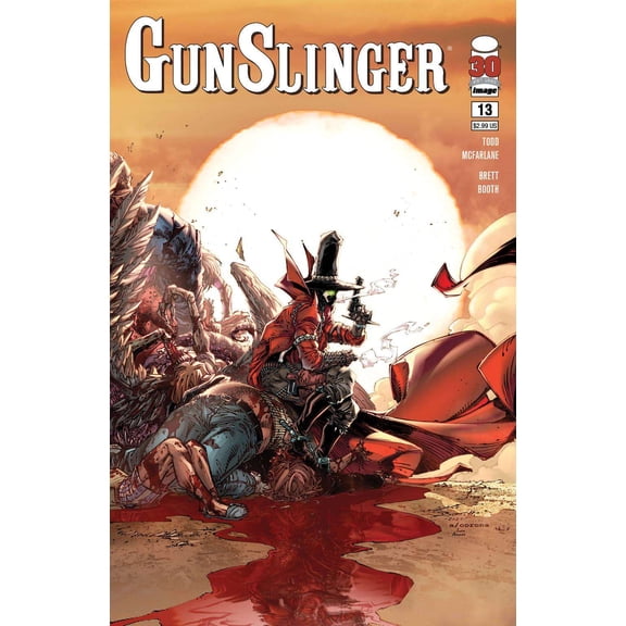 Gunslinger Spawn #13B VF ; Image Comic Book