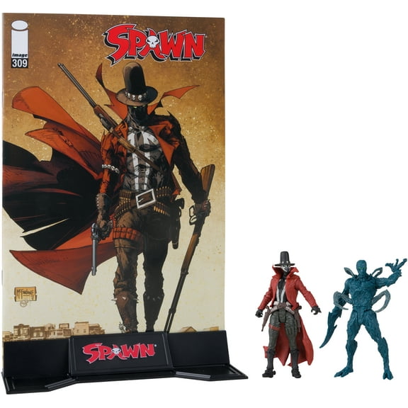 Gunslinger and Auger w/Comic (Page Punchers) 3" 2-Pack - McFarlane Toys