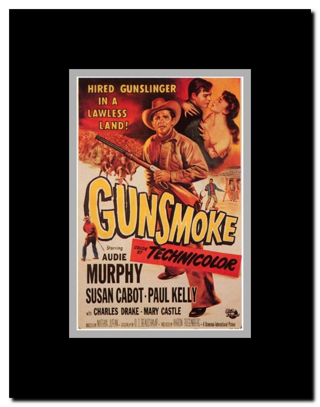 Gunsmoke Framed Movie Poster
