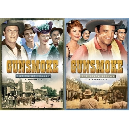 Gunsmoke: The Complete Season 3 (Volumes 1 & 2) (DVD)