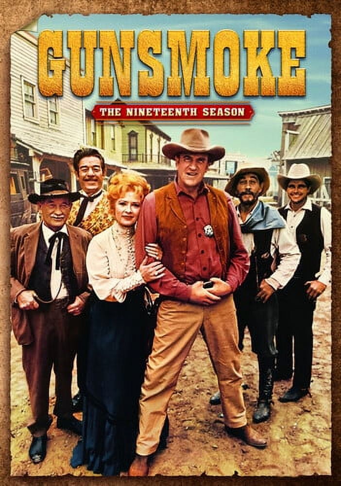 Free Shipping! Gunsmoke: The Nineteenth Season (DVD