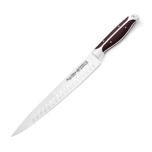 Gunter Wilhelm Premier ProCut 10" Carving Knife - Made in Germany - Dark Brown Handle
