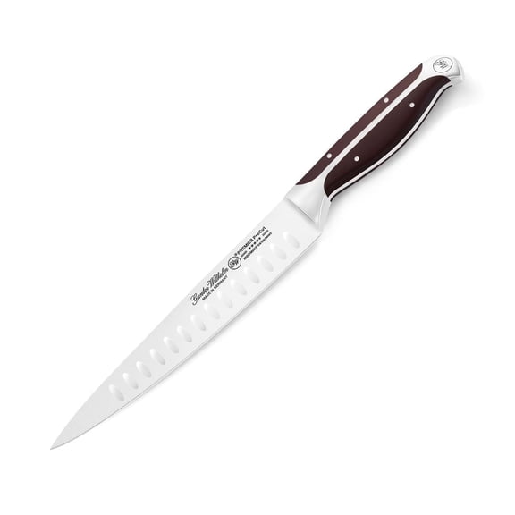 Gunter Wilhelm Premier ProCut 8" Carving Knife - Made in Germany - Dark Brown Handle