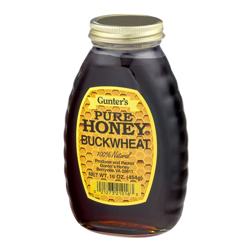 Gunter's Pure Buckwheat Honey, 16 oz.