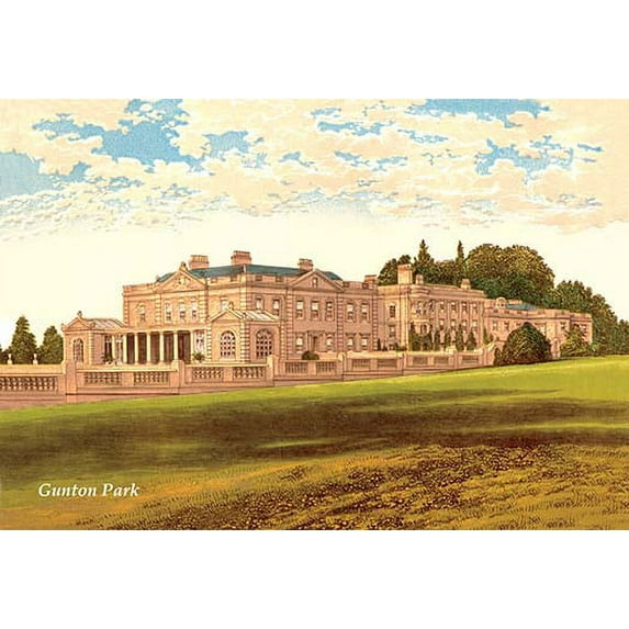 Gunton Park Fine art canvas print (20" x 30")