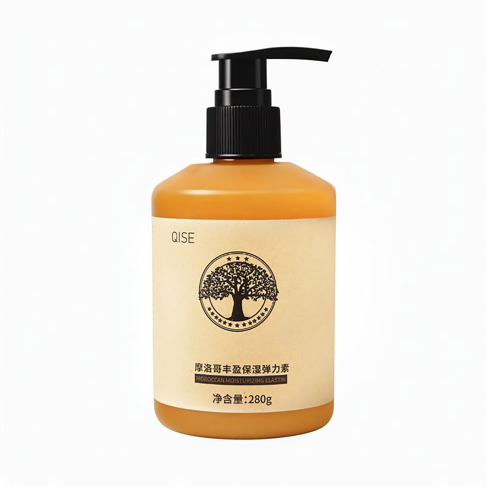 Gunyslmo Under $5 Long-lasting Styling Moroccan Volume Moisturizing Elasticity Moroccan Hydrating Styling Cream Elastin For Dry Damaged Bounce Curl Hair Care 280ML