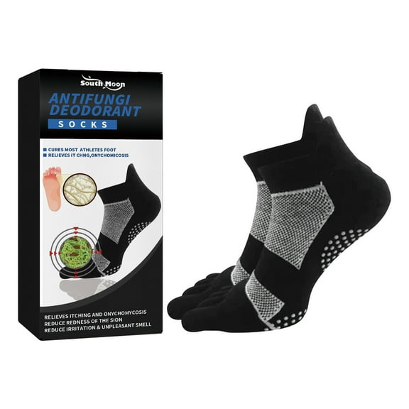 Gunyslmo Under $5 A Couple Antibiosis Capsule Socks, Keep Feet Dry, Comfortable Fit, And Reduce Odor