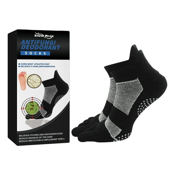 Gunyslmo Under $5 A Couple Antibiosis Capsule Socks, Keep Feet Dry, Comfortable Fit, And Reduce Odor