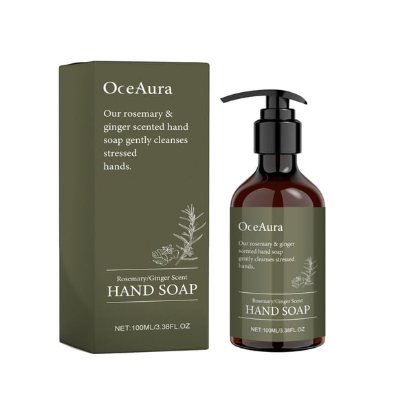 Gunyslmo Hand Soap The Fresh Fragrances Of Hand Soap And Rosemarys Ginger Soap Liquid In A Refillable Pump 100ml