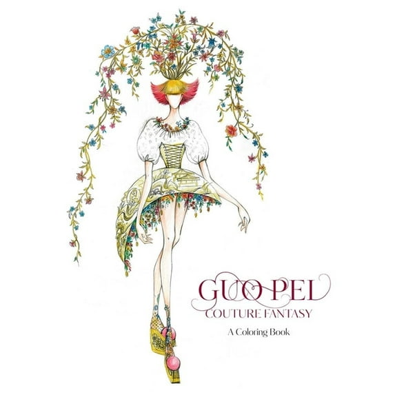 Guo Pei: Couture Fantasy: A Coloring Book, (Paperback)
