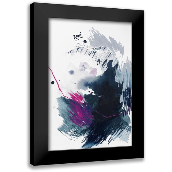 Guo, Ying 11x14 Black Modern Framed Museum Art Print Titled - Spell and Gaze No. 1