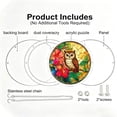 thumbnail image 1 of Guodhu Acrylic Puzzle Sun Catcher Owl Design Window Hanging Rainbow Maker for Home Wall Art Mixed Material 100 Pieces Craft Project(multicolour R), 1 of 7