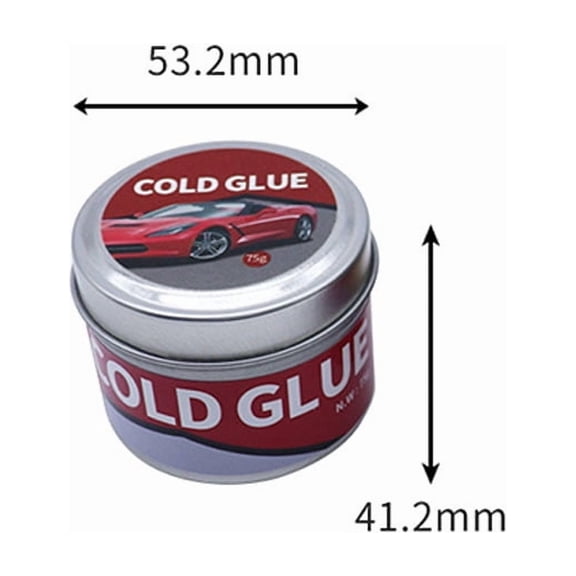 Guodhu Cold Adhesive Glue Dent Puller, Portable Car Body Dent Remover for Efficient Repairs, Paint Safe No Mark Removal(A)