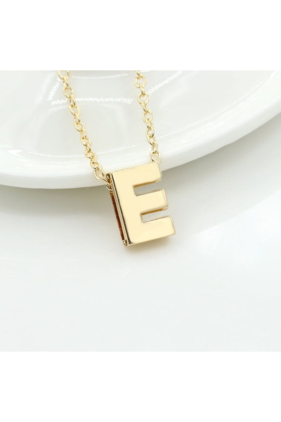 Dainty Initial Necklace | Trendy Letter Necklaces for Women Jewelry (A to Z All Letters)