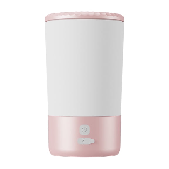 Guodhu Dog Paw Washer Cup Pet Foot Cleaning Cup with Soft Silicone Bristles Puppy Bathing Artifact for Dogs Cats Travel Home Portable Grooming Tool(Pink)