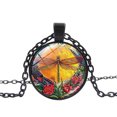 thumbnail image 1 of Guodhu Dragonfly’s necklace for women, Vintage Times Dragonfly’s Pendant NecklaceFashionable Alloy Jewelry with Delicate Details - Birthday, Party, Gift Idea for Her, 1 of 5