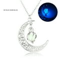 thumbnail image 1 of Guodhu Glow in The Dark Necklace Luminous Moon Jewelry Stone Pendant Necklace Halloween Fluorescent Necklace Accessories for Women, 1 of 2